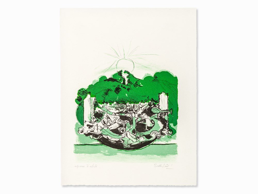 Graham Sutherland, Rock Form, Color Lithograph, 1970 (1 of 9)