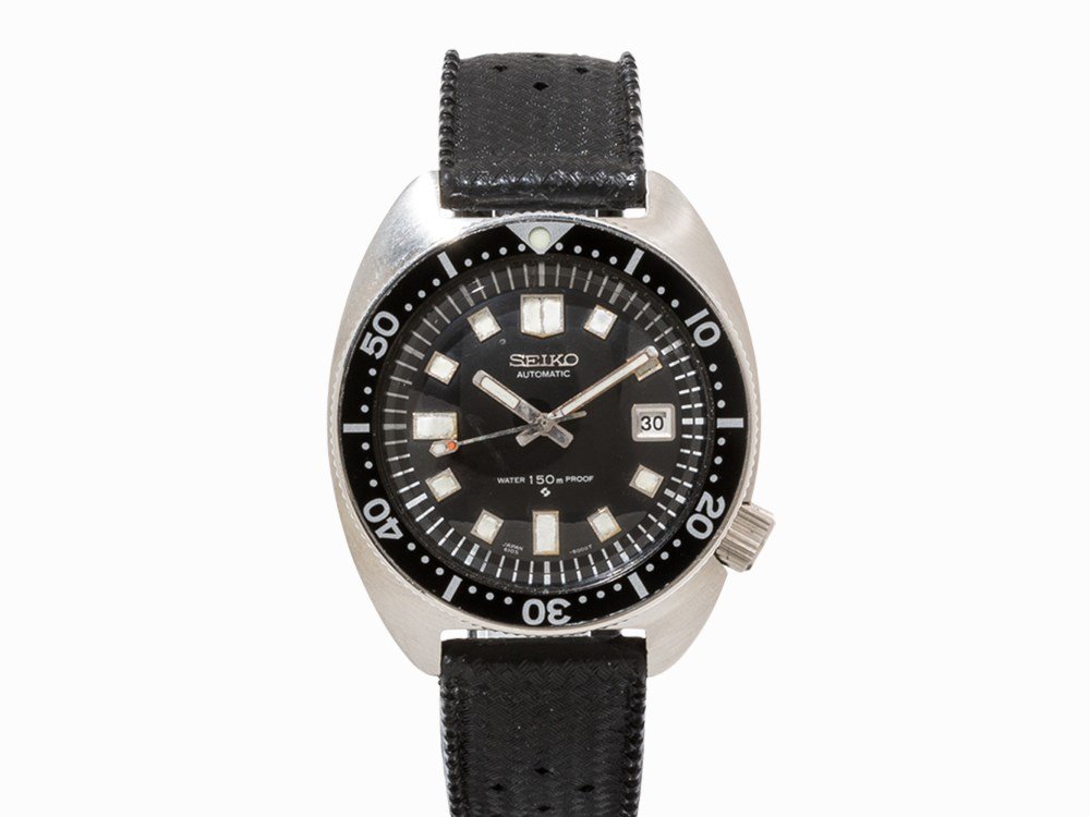 Seiko Diver’s Watch, Ref. 6105, Japan, c. 1970 (1 of 8)