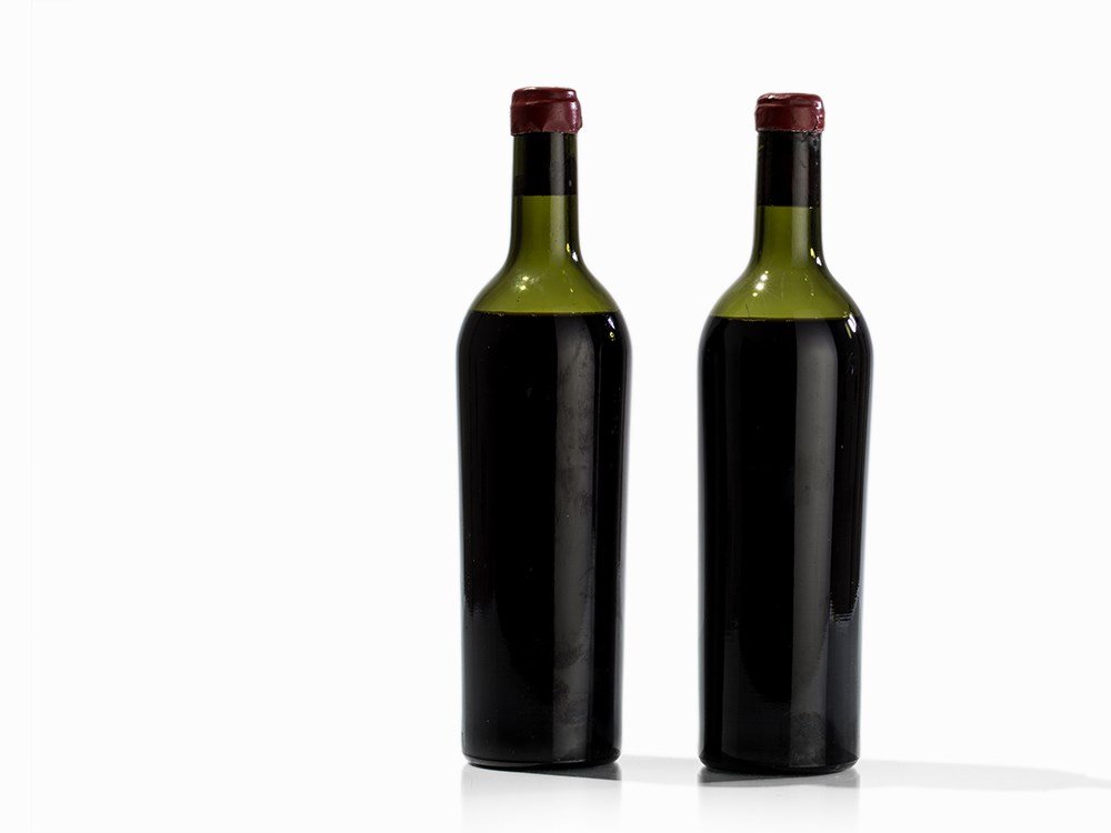 2 Bottles Saint-Émilion, probably 1936 Vintage (1 of 5)