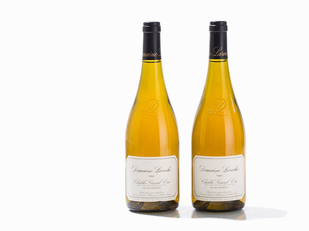 2 Btl 1994 Chablis Grand Cru Les Blanchots, Domaine (1 of 6)