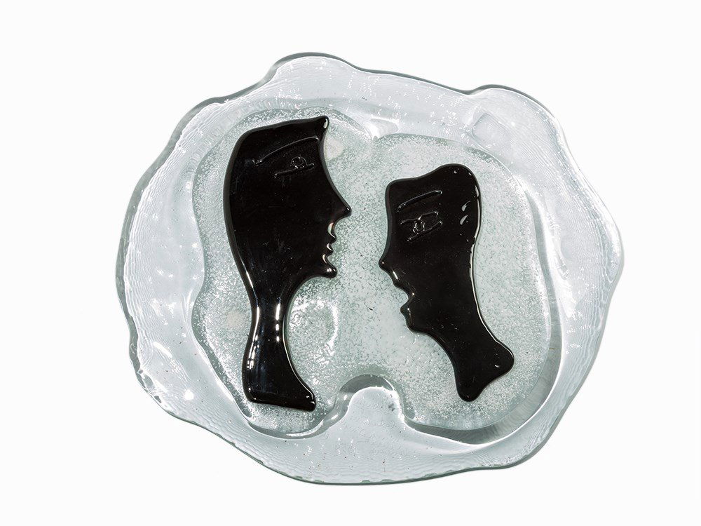 Georges Braque (1882-1963), Innamorati, Glass Object, (1 of 7)