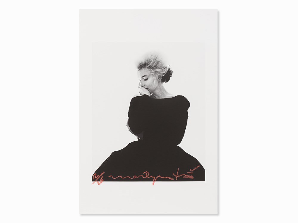 Bert Stern (1929-2013), Marilyn Vogue, 1962: Archival inkjet print on wove paper USA, 1962, print from 2012 Bert Stern (1929-2013) – US-American fashion and advertising photographer Signed ‘Bert Stern’, numbered ‘12/25’ and titled ‘M