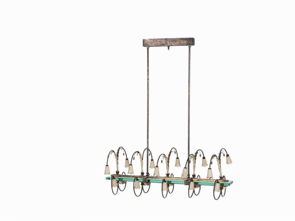 Fontana Arte, Ceiling Light, Italy, c. 1940 (1 of 10)