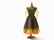 Madame Grès, Multilayer Cocktail Dress, France, 1950s