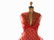Madame Grès, Red & White Spotted Evening Dress, France, - 2