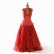 Madame Grès, Red & White Spotted Evening Dress, France, - 9