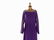 Madame Grès, Lavender Tunic Dress with Sequins, France, - 2