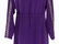 Madame Grès, Lavender Tunic Dress with Sequins, France, - 4