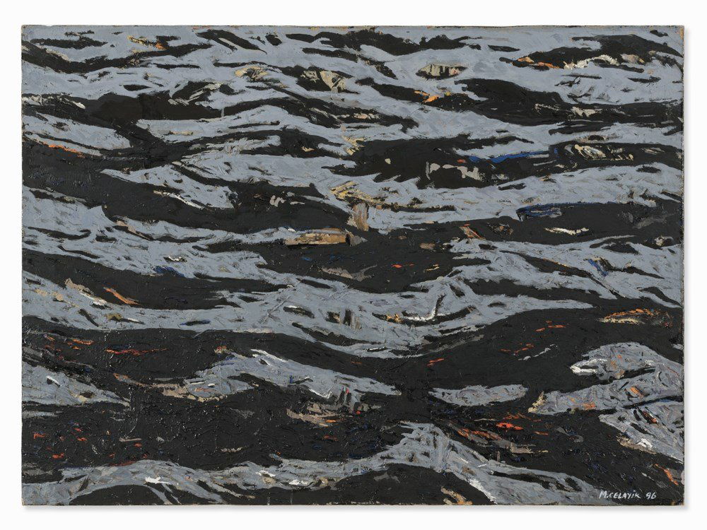 Mahmut Celayir (b. 1951), Untitled, Oil Painting, 1996: Oil on nettle Turkey, 1996 Mahmut Celayir (b. 1951) - Kurdish-German painter, graphic artist and photographer Signed and dated ‘M. Celayir 96’ lower right Dimensions: 65.5 cm x 90.5 cm Very good c