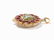 Mughal Gem-Set Floral Jade Pendant, 18K Gold, 19th C. - 4