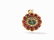 Mughal Gem-Set Floral Jade Pendant, 18K Gold, 19th C. - 6