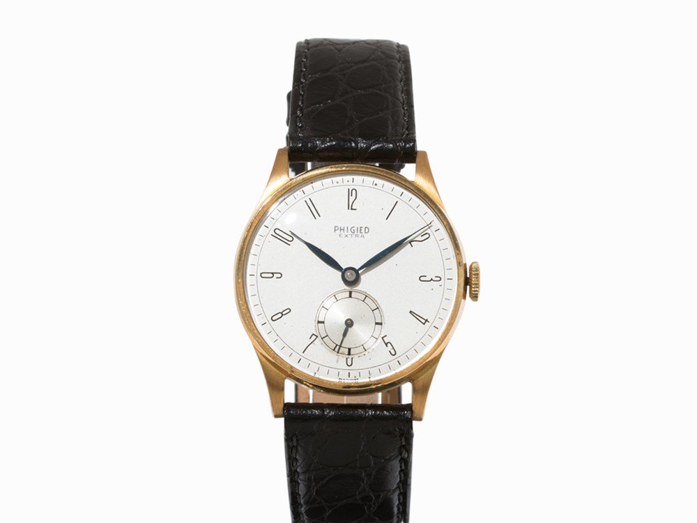 Phigied Extra Wristwatch, c. 1950 (1 of 9)