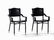 Jacques Adnet, A Pair of Faux Bamboo Armchairs, France,