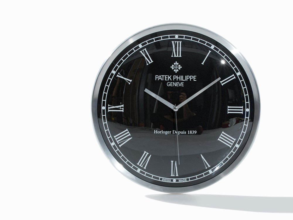 Patek Philippe Nautilus Wall Clock, Switzerland, C. Patek Philippe Nautilus Wall Clock, Switzerland, C.