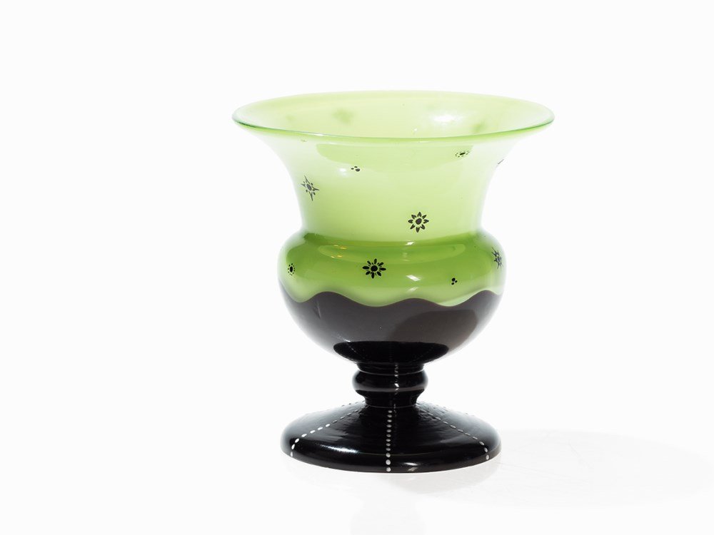 Dagobert Peche, Mouth Blown Glass Vase, Bohemia, (1 of 7)