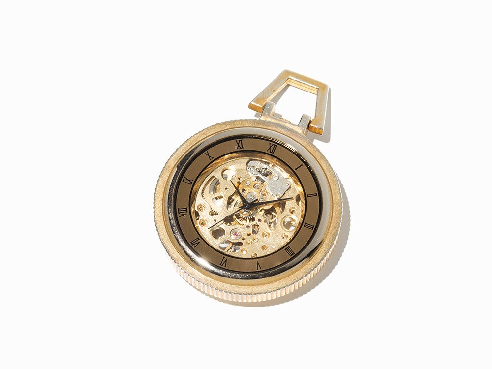 Skeletonized Pocket Watch, Presumably Switzerland, C. (1 of 8)