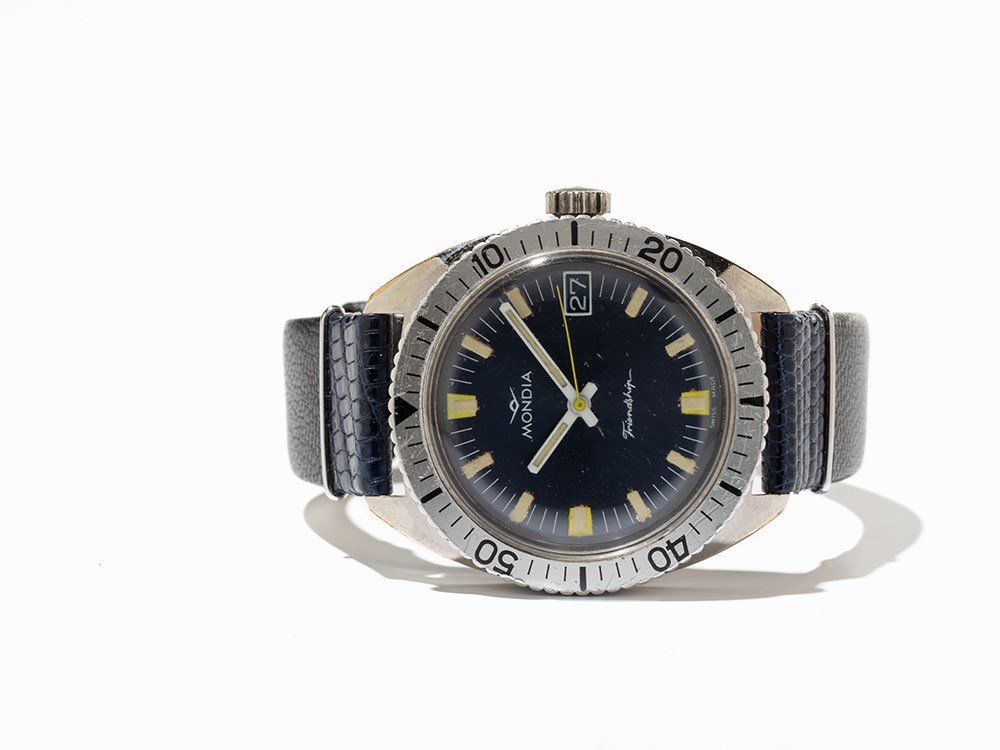 Mondia, Friendship Diver Wristwatch, Switzerland, 1970s (1 of 7)