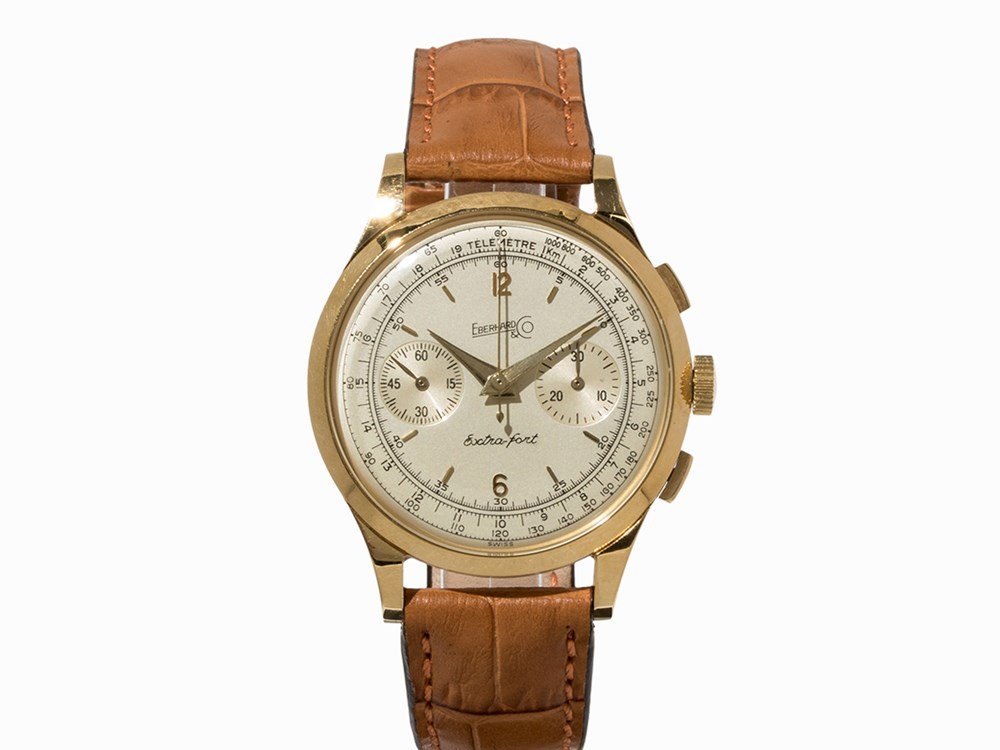 Eberhard & Co Extra-fort Chronograph, 18K (1 of 8)