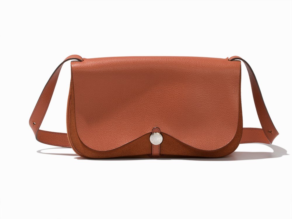 Hermés, Colorado MM, Handbag, Orange, 2005 (1 of 10)