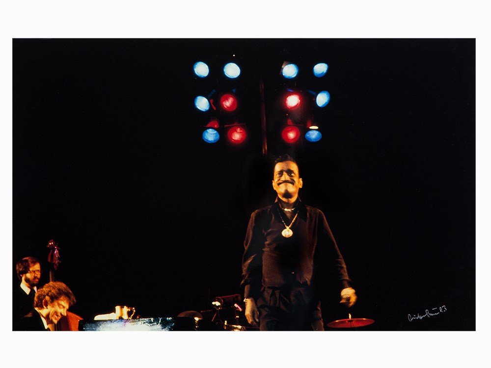 Dieter Blum, Sammy Davis Jr., NY, Digital Print, 1983: Digital print flush-mounted on Alu-Dibond; later print from 2016 Dieter Blum (b. 1936) – Contemporary German photographer Signed and dated 'Dieter Blum 83' in silver permanent marker lower right Si