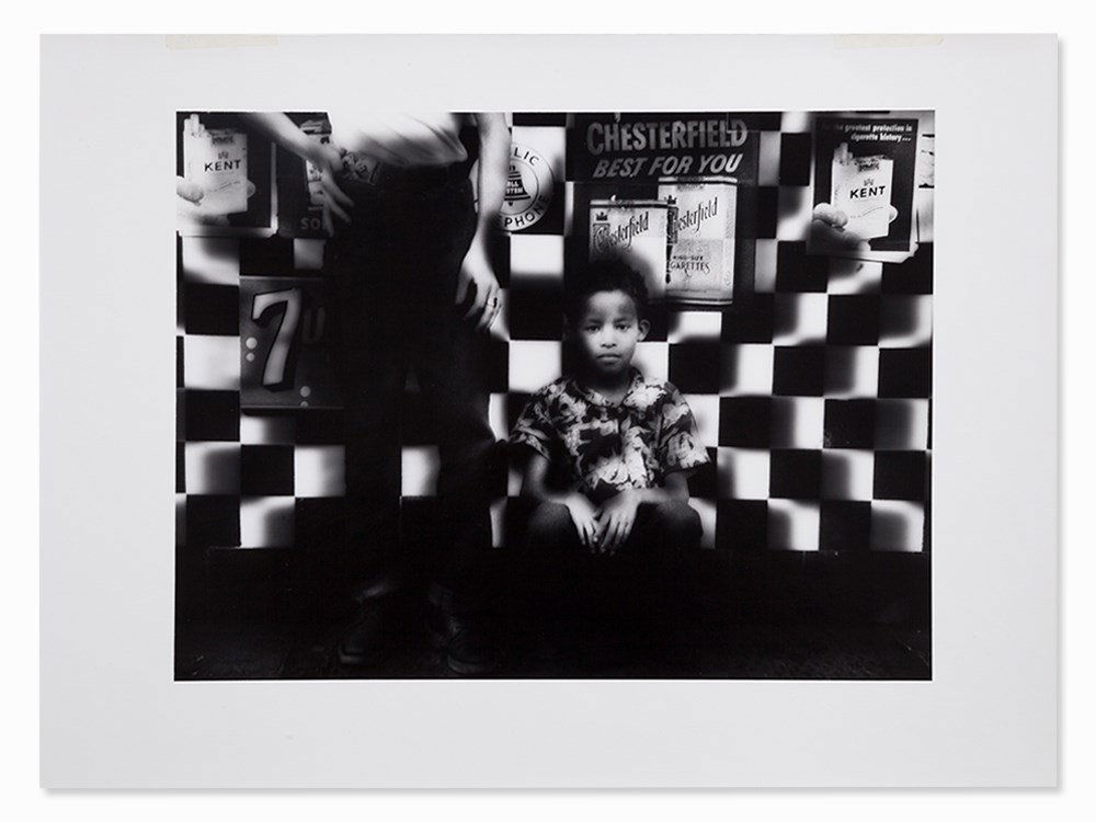 William Klein, Candy Store, Amsterdam Avenue, 1954-55: William Klein (b. 1928) Candy store, Amsterdam Avenue, 1955 Gelatin silver print, printed 1978 Signed with Portfolio 1954-1955 and Number 16 in pencil on the verso and titled in pencil on mount recto