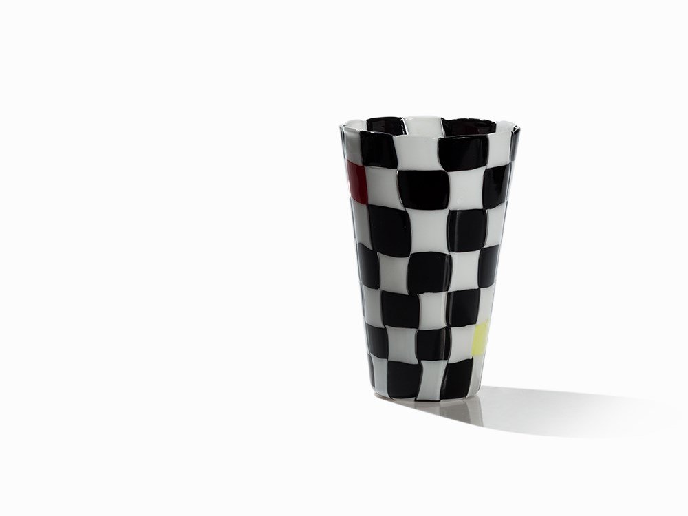 Gianni Versace, V.V.V. Pezzato, Venini, Glass Vase, (1 of 5)