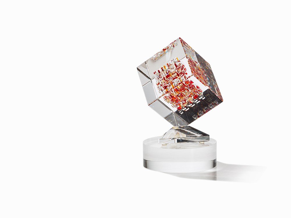 Jon Kuhn, Glass Sculpture ‚Solar FIre‘, USA, 1999 (1 of 6)