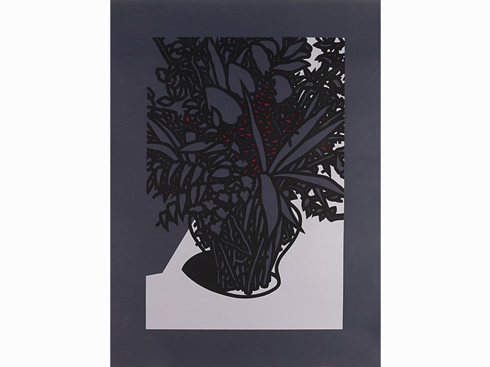 Patrick Caulfield, For John Constable, 1976: Patrick Caulfield (British, 1936-2005) For John Constable, 1976 Screenprint in colours, on wove, signed and numbered in pencil, from the edition of 100 (plus 15 AP), printed by Advanced Graphics, Lond