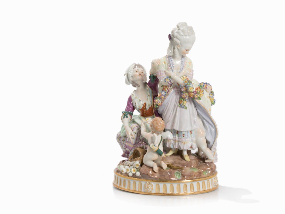 Meissen, Group of Figures 'The Broken Eggs', 1774-1814 (1 of 10)