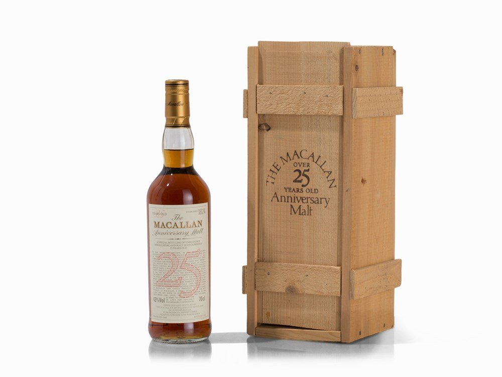 1 Btl The Macallan Single Malt Whisky Anniversary 25 (1 of 6)