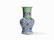 Celadon and Underglaze Blue decorated Yen-Yen Vase,
