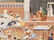 In the Palace Garden, Gouache, Pres. India, Early 20th - 4