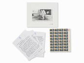 P. Calle, 3 Original Documents Apollo 11 Stamp, USA,