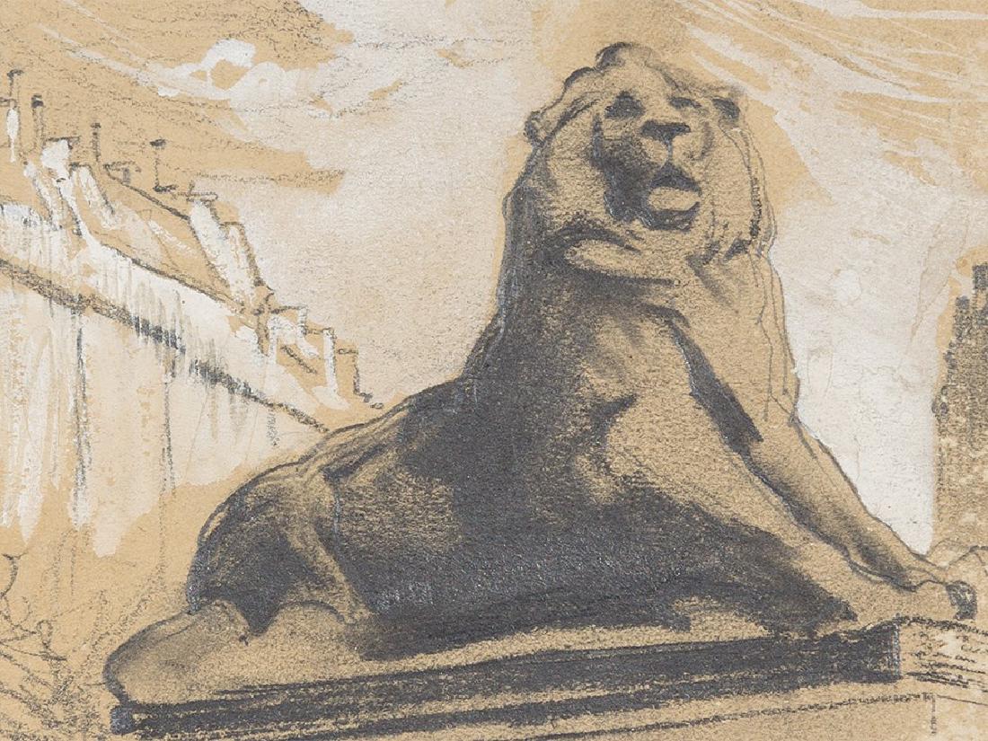 Georg O. Erler (1871-1951), Le Lion de Belfort, (1 of 8)