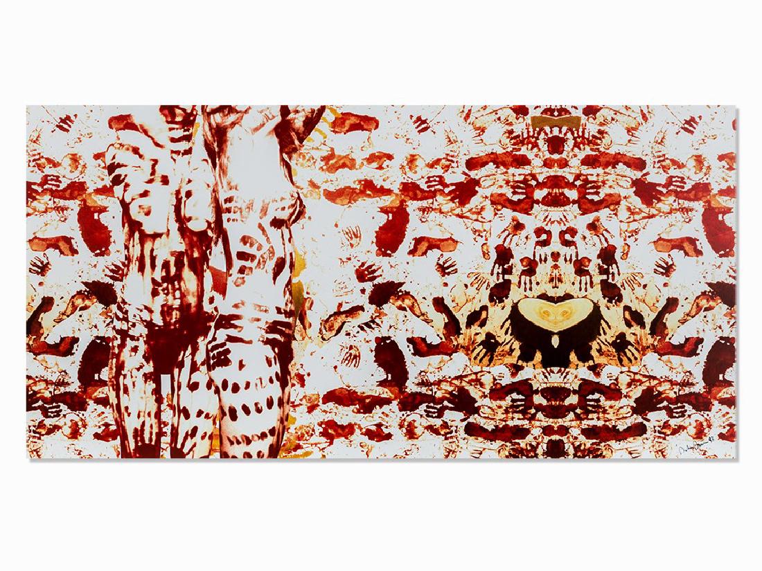 Dieter Blum, Hamed Ouattara, Digital Print, 1993: Digital print mounted on Alu-Dibond; 1993, presumably printed around 2000 Dieter Blum (b. 1936) – Contemporary German photographer Signed and dated 'Dieter Blum 93' in black felt-tip pen Again signe