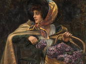 Henry Charles Tenré, La Marchande de Violettes, c. 1900