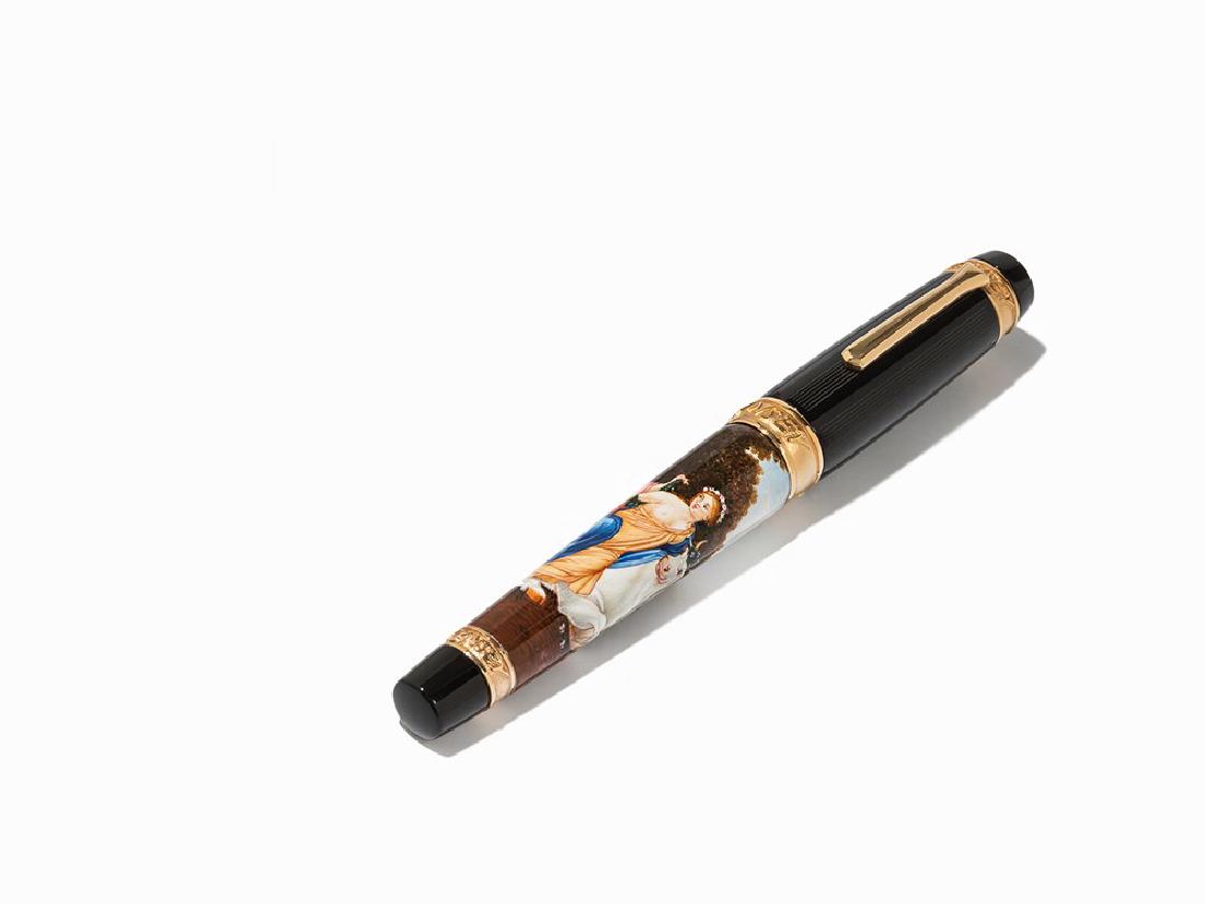 Kynsey Fountain Pen ‘The Rape of Europa‘, 18K Gold (1 of 8)