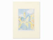 Paul Signac, Saint-Tropez: Le Port, Color Lithograph,