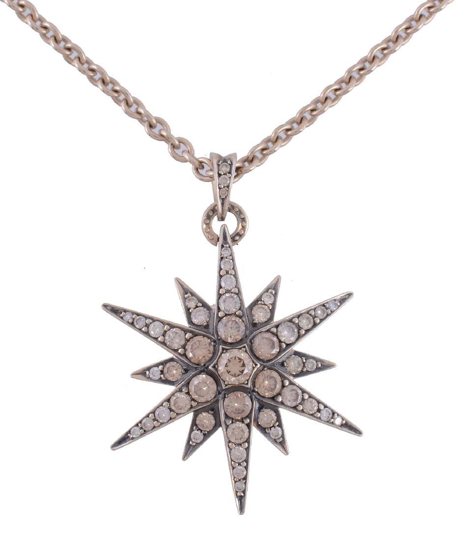 A brown diamond Genesis pendant by H. Stern (1 of 1)