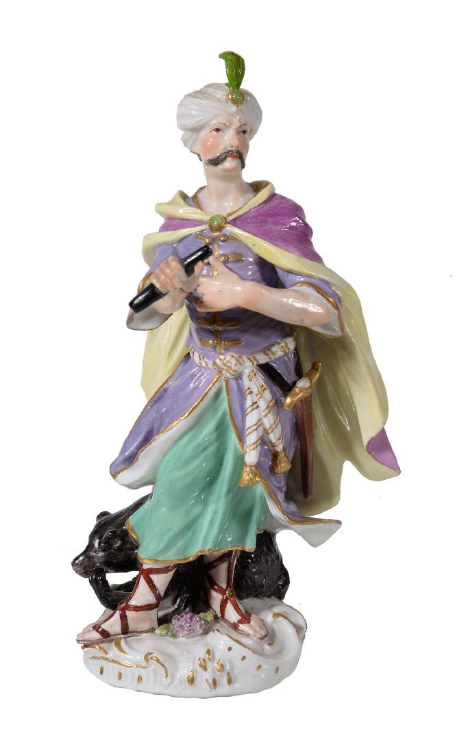 A Meissen Figure of Cyrus the Great of Persia with a (1 of 4)