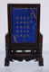 A Chinese white and celadon jade Lapis Lazuli table - 3