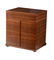 Dunhill, a hardwood humidor, the lift up cover and two - 2