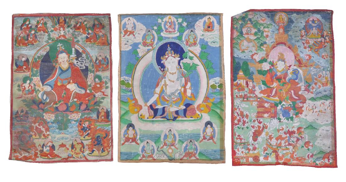 Three Tibetan Thang ka (1 of 6)