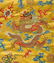 A rare Chinese yellow silk 'Imperial Court Opera' - 6