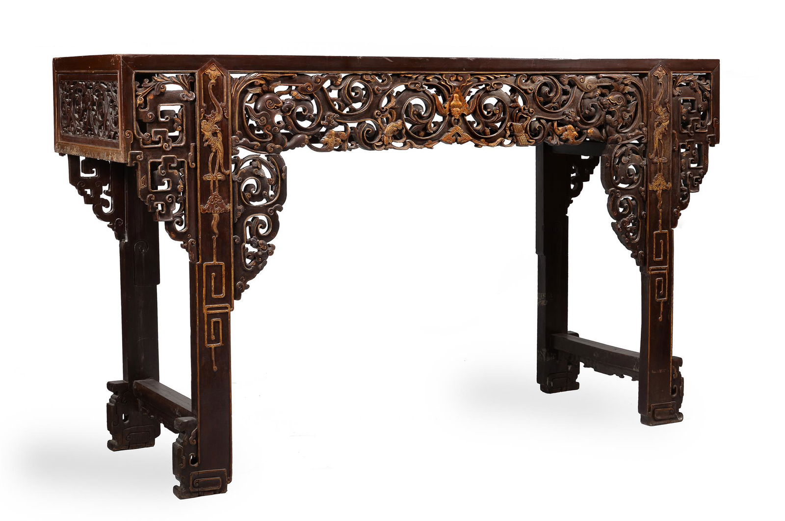 A large Chinese hardwood 'altar' table (1 of 5)
