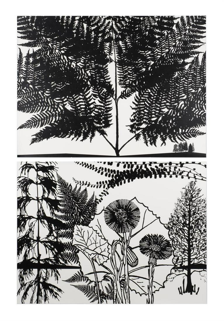 λ Paul Morrison (British b. 1966), Black Dahlias (1 of 7)