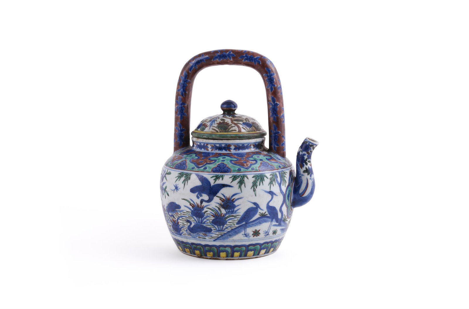 A Chinese Teapot and cover (1 of 4)