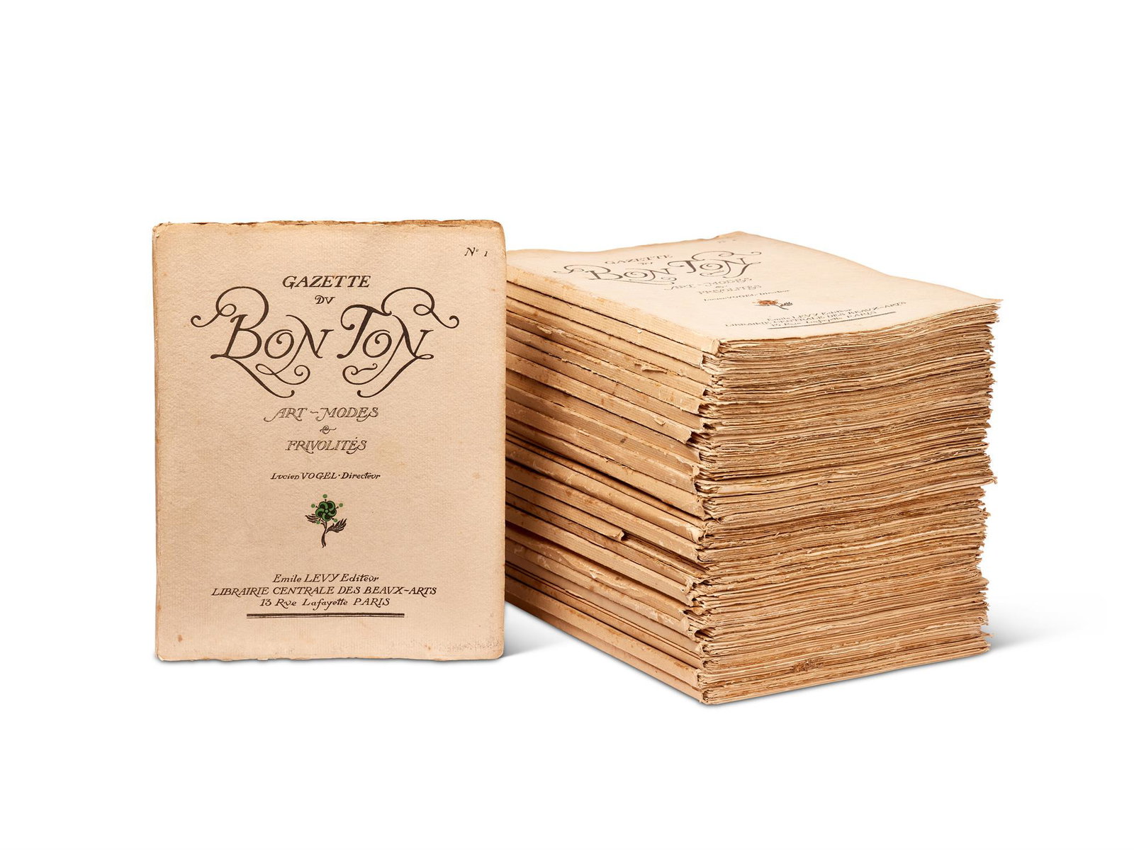 Ɵ GAZETTE DU BON TON. 24 ISSUES,1912-1920. WITH (1 of 1)