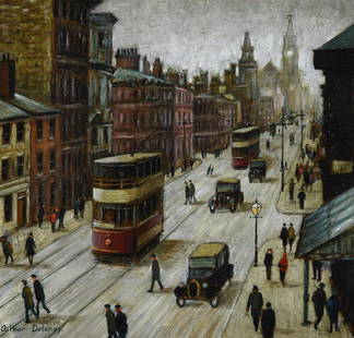 λ Arthur Delaney (British 1927-1987)Fishergate, PrestonOil on boardSigned (lower left)25.5 x: λ Arthur Delaney (British 1927-1987)Fishergate, PrestonOil on boardSigned (lower left)25.5 x 26cm (10 x 10 in.)Provenance:The Selwyn Demmy Collection λ indicates that this lot may be subject