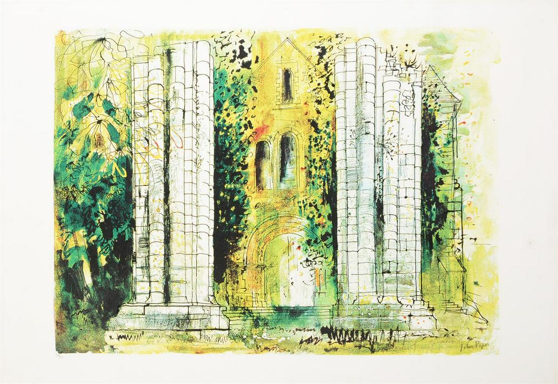 λ JOHN PIPER (BRITISH 1903-1992), ST. RAPHAEL, DORDOGNE (LEVINSON 187): λ JOHN PIPER (BRITISH 1903-1992)